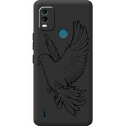 Черный чехол BoxFace Nokia C21 Plus Dove