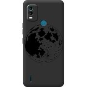 Черный чехол BoxFace Nokia C21 Plus Planet