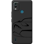 Черный чехол BoxFace Nokia C21 Plus Sportcar