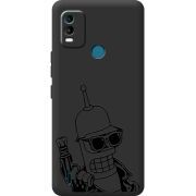 Черный чехол BoxFace Nokia C21 Plus 