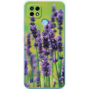 Чехол BoxFace Realme C21 Green Lavender