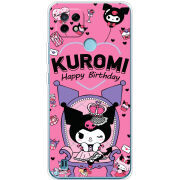 Чехол BoxFace Realme C21 День народження Kuromi