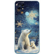 Чехол BoxFace Realme C21 Північні ведмеді