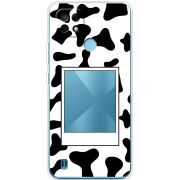 Прозрачный чехол BoxFace Realme C21 Cow