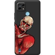 Черный чехол BoxFace Realme C21 Титан