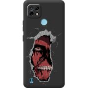 Черный чехол BoxFace Realme C21 Нападение на Титана