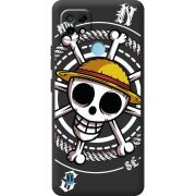 Черный чехол BoxFace Realme C21 One Piece Компас