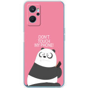 Чехол BoxFace Realme 9i Dont Touch My Phone Panda