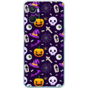 Чехол BoxFace Realme 9i Halloween Purple Mood