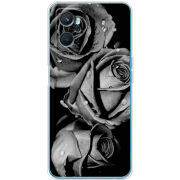 Чехол BoxFace Realme 9i Black and White Roses