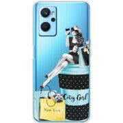 Прозрачный чехол BoxFace Realme 9i City Girl