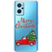 Прозрачный чехол BoxFace Realme 9i Holiday Car