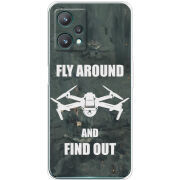 Чехол BoxFace Realme 9 Pro Дрон Fly Around