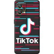 Черный чехол BoxFace Realme 9 Tik Tok