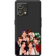 Черный чехол BoxFace Realme 9 BTS