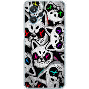 Чехол BoxFace Realme 9 Pro Plus Monster meow