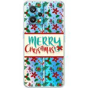 Прозрачный чехол BoxFace Realme 9 Pro Plus Vintage Christmas Pattern