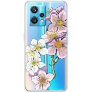 Прозрачный чехол BoxFace Realme 9 Pro Plus Cherry Blossom
