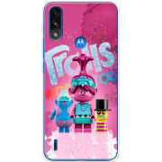 Чехол BoxFace Motorola E7 Power Lego Trolls