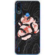 Чехол BoxFace Motorola E7 Power Snake Rose