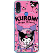 Чехол BoxFace Motorola E7 Power День народження Kuromi