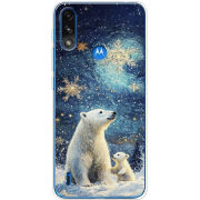Чехол BoxFace Motorola E7 Power Північні ведмеді