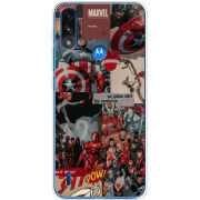 Чехол BoxFace Motorola E7 Power Marvel Avengers