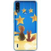 Прозрачный чехол BoxFace Motorola E7 Power Little Prince