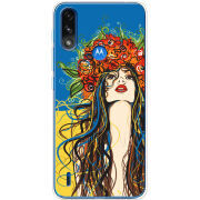 Чехол BoxFace Motorola E7i Power Ukraine Girl
