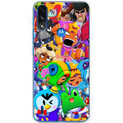 Чехол BoxFace Motorola E7i Power friends brawl stars