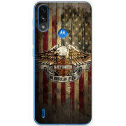 Чехол BoxFace Motorola E7i Power Harley An American Legend