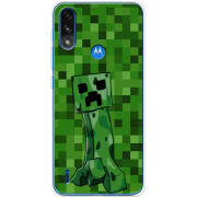 Чехол BoxFace Motorola E7i Power Minecraft Creeper