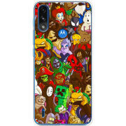 Чехол BoxFace Motorola E7i Power Злодеи