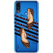 Прозрачный чехол BoxFace Motorola E7i Power Love Beauty