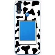Прозрачный чехол BoxFace Motorola E7i Power Cow