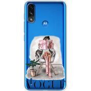 Прозрачный чехол BoxFace Motorola E7i Power VOGUE