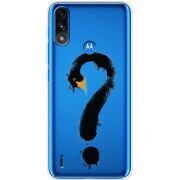 Прозрачный чехол BoxFace Motorola E7i Power Swan question