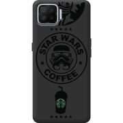Черный чехол BoxFace OPPO A73 Dark Coffee