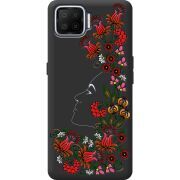 Черный чехол BoxFace OPPO A73 3D Ukrainian Muse