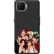Черный чехол BoxFace OPPO A73 BTS