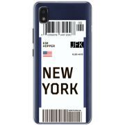 Прозрачный чехол BoxFace ZTE Blade L210 Ticket New York