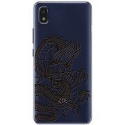 Прозрачный чехол BoxFace ZTE Blade L210 Chinese Dragon