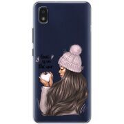 Прозрачный чехол BoxFace ZTE Blade L210 love is in the air