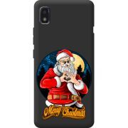 Черный чехол BoxFace ZTE Blade L210 Cool Santa