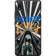 Черный чехол BoxFace ZTE Blade L210 Привид Києва в дії