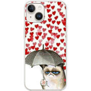 Чехол BoxFace Apple iPhone 14 Plus Raining Hearts