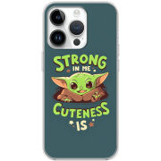 Чехол BoxFace Apple iPhone 14 Pro Max Strong in me Cuteness is