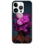 Чехол BoxFace Apple iPhone 14 Pro Max Exquisite Purple Flowers