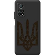 Черный чехол BoxFace Xiaomi Mi 10T / Mi 10T Pro Ukrainian Trident