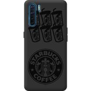 Черный чехол BoxFace OPPO A91 Black Coffee